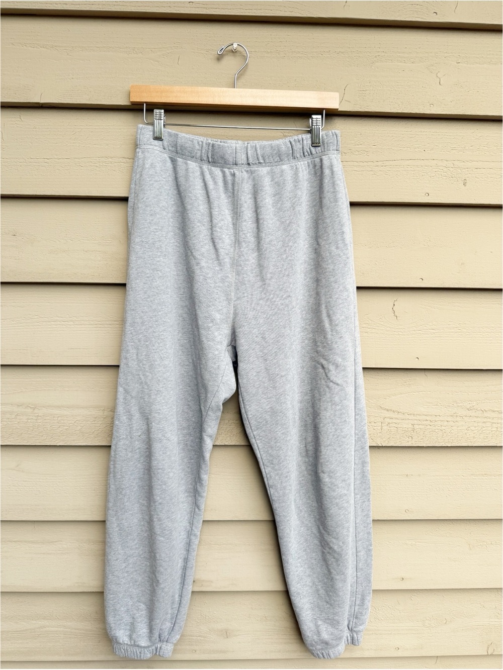 Reformation Classic Skye Boyfriend Sweatpants Joggers grey Size Medium